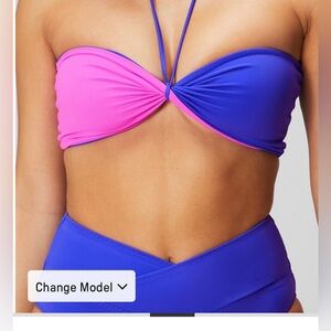 Fabletics Multi-wear Bandeau swim top